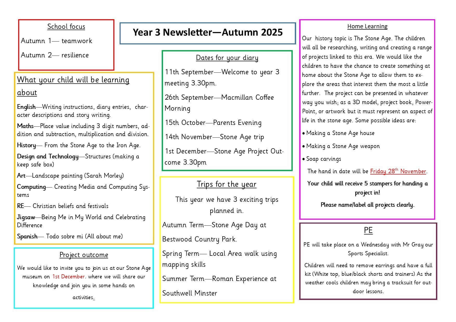 Newsletter Autumn 3