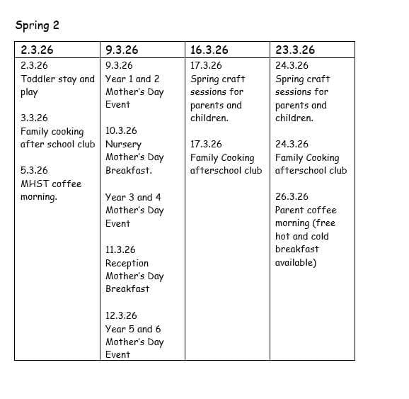 Spring 2 FS